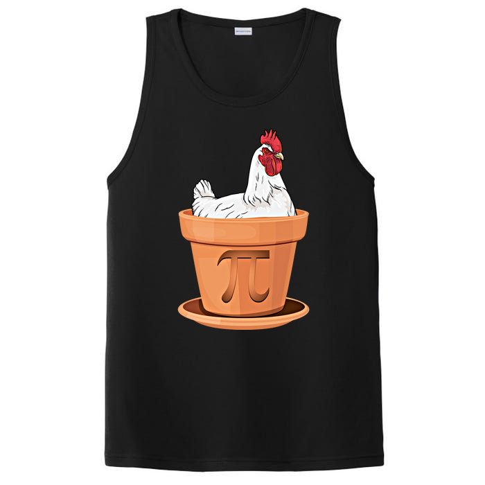 Chicken Pot Pi Day Funny Math Teacher Student Hen Pie Gift PosiCharge Competitor Tank