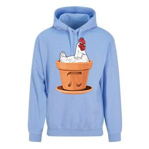 Chicken Pot Pi Day Funny Math Teacher Student Hen Pie Gift Unisex Surf Hoodie