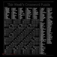 Crossword Puzzle Picture Performance Shirt
