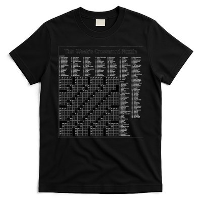 Crossword Puzzle Picture T-Shirt