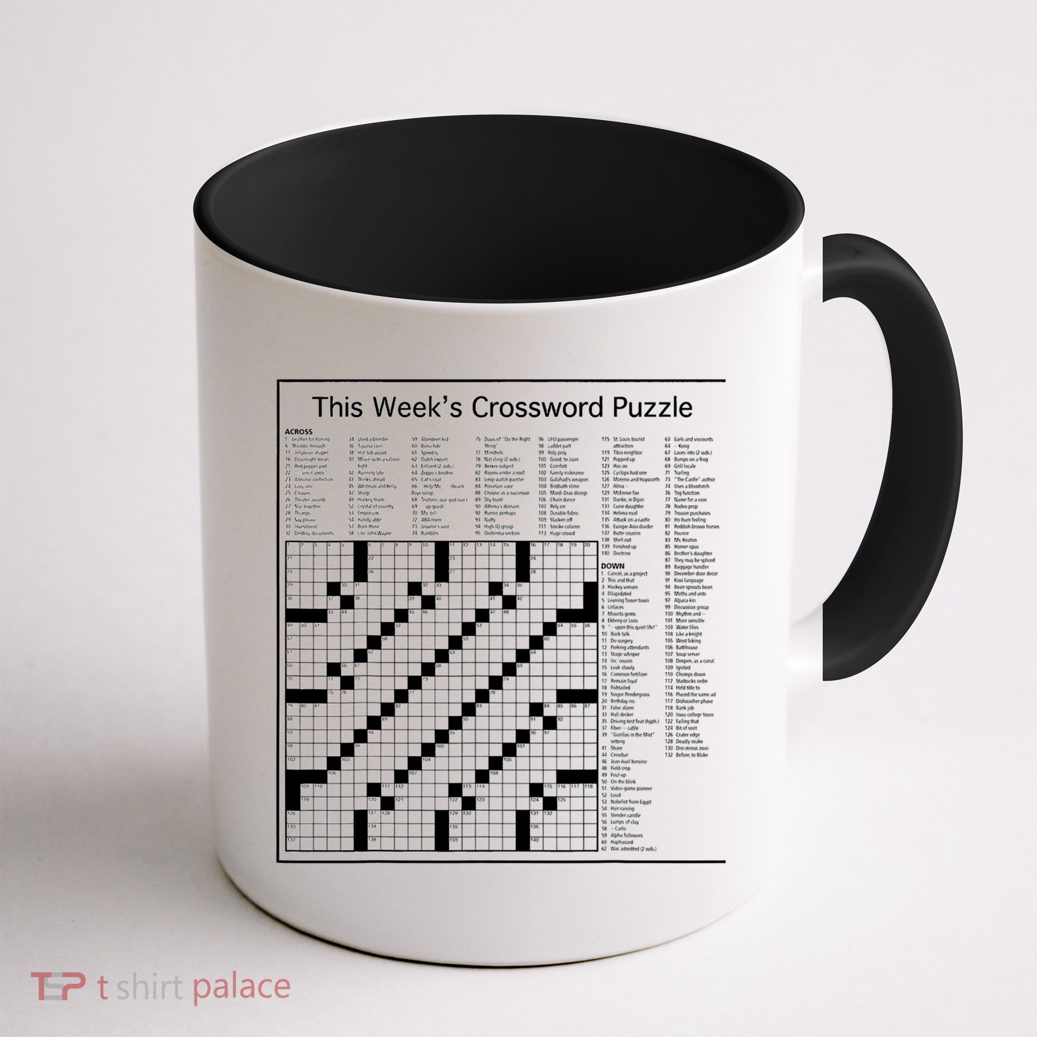 Crossword Puzzle Picture Mug