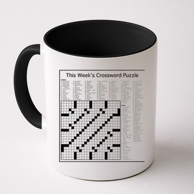 Crossword Puzzle Picture Mug