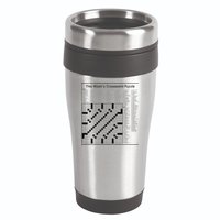 Crossword Puzzle Picture 16oz Travel Tumbler