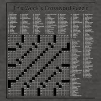Crossword Puzzle Picture Vector Backpack