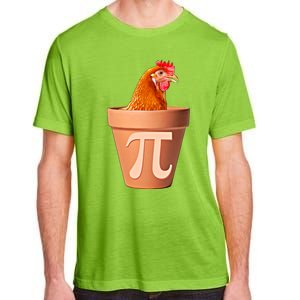 Chicken Pot Pi Funny Math Chicken Pot Pie Graphic Design Gift Adult ChromaSoft Performance T-Shirt