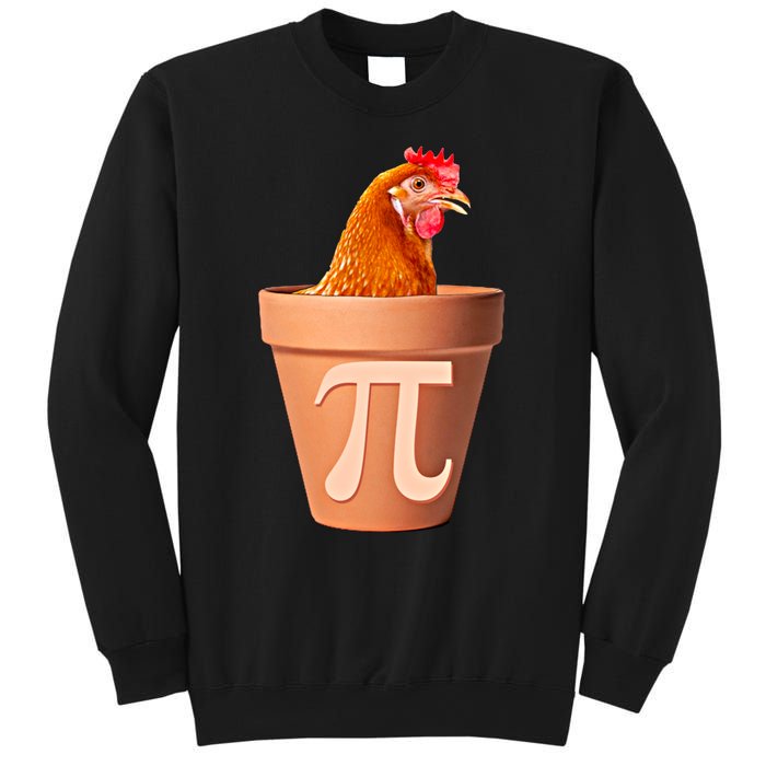 Chicken Pot Pi Funny Math Chicken Pot Pie Graphic Design Gift Sweatshirt