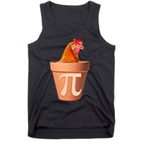 Chicken Pot Pi Funny Math Chicken Pot Pie Graphic Design Gift Tank Top