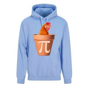 Chicken Pot Pi Funny Math Chicken Pot Pie Graphic Design Gift Unisex Surf Hoodie