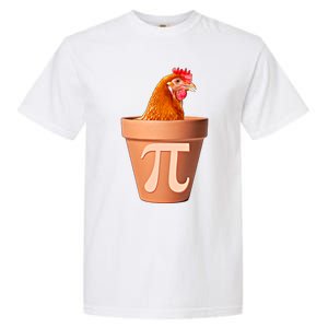 Chicken Pot Pi Funny Math Chicken Pot Pie Graphic Design Gift Garment-Dyed Heavyweight T-Shirt