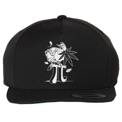 Chicken Pot Pie Pi Lovers Day Wool Snapback Cap