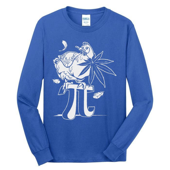 Chicken Pot Pie Pi Lovers Day Tall Long Sleeve T-Shirt