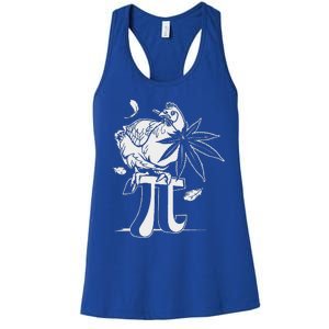 Chicken Pot Pie Pi Lovers Day Women's Racerback Tank