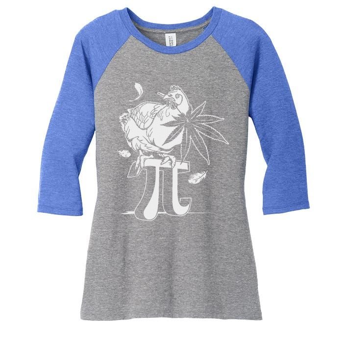 Chicken Pot Pie Pi Lovers Day Women's Tri-Blend 3/4-Sleeve Raglan Shirt