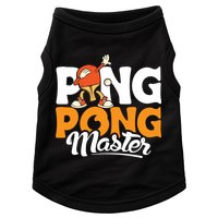 Cool Ping Pong Master For Table Tennis And Ping Pong Cool Gift Doggie Tank