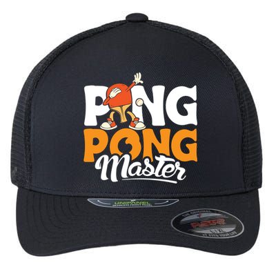 Cool Ping Pong Master For Table Tennis And Ping Pong Cool Gift Flexfit Unipanel Trucker Cap