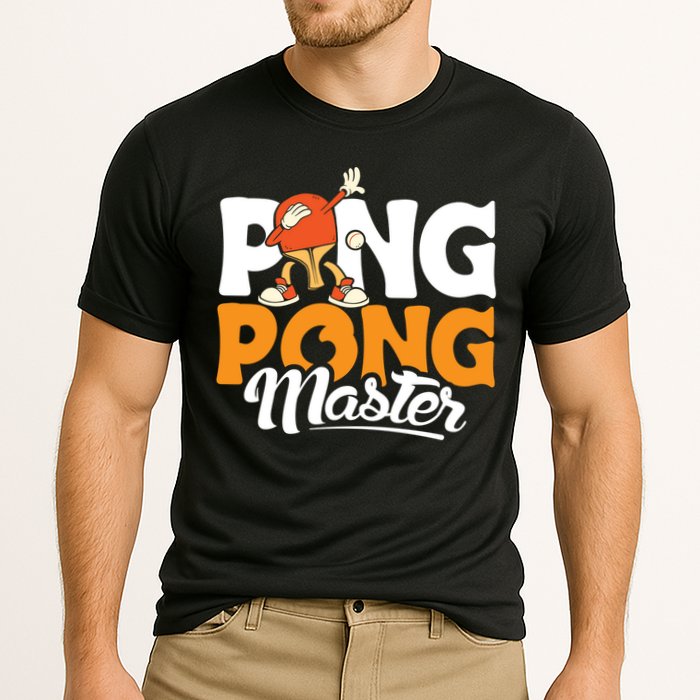 Cool Ping Pong Master For Table Tennis And Ping Pong Cool Gift Performance Shirt