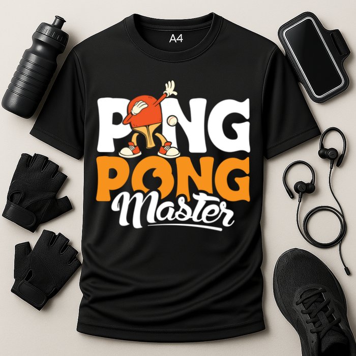 Cool Ping Pong Master For Table Tennis And Ping Pong Cool Gift Performance Shirt