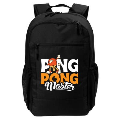 Cool Ping Pong Master For Table Tennis And Ping Pong Cool Gift Backpack