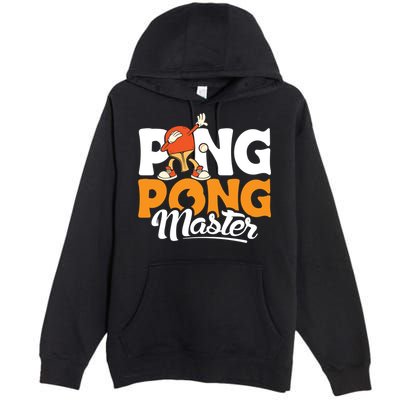 Cool Ping Pong Master For Table Tennis And Ping Pong Cool Gift Premium Pullover Hoodie