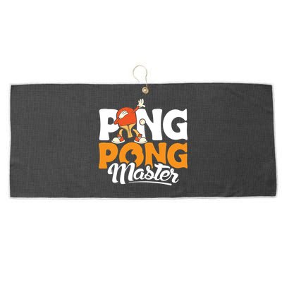Cool Ping Pong Master For Table Tennis And Ping Pong Cool Gift Large Microfiber Waffle Golf Towel