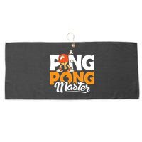 Cool Ping Pong Master For Table Tennis And Ping Pong Cool Gift Large Microfiber Waffle Golf Towel