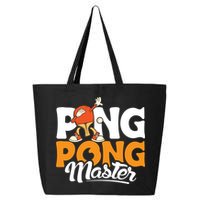 Cool Ping Pong Master For Table Tennis And Ping Pong Cool Gift 25L Jumbo Tote
