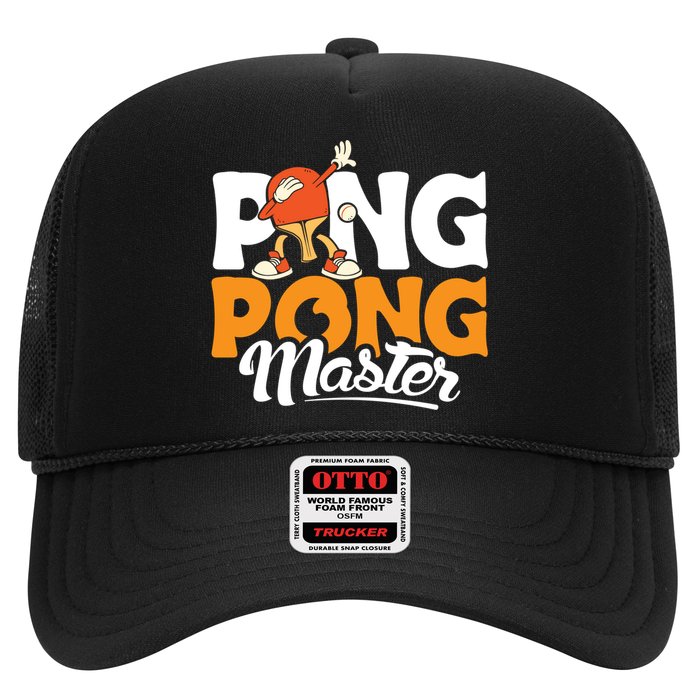 Cool Ping Pong Master For Table Tennis And Ping Pong Cool Gift Hat