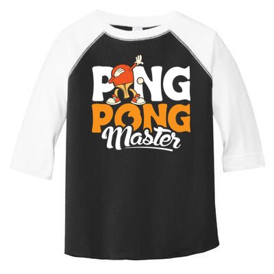 Cool Ping Pong Master For Table Tennis And Ping Pong Cool Gift Toddler Fine Jersey T-Shirt