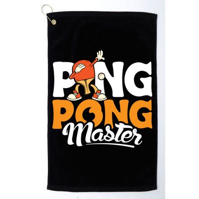 Cool Ping Pong Master For Table Tennis And Ping Pong Cool Gift Golf Towel