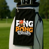 Cool Ping Pong Master For Table Tennis And Ping Pong Cool Gift Golf Towel