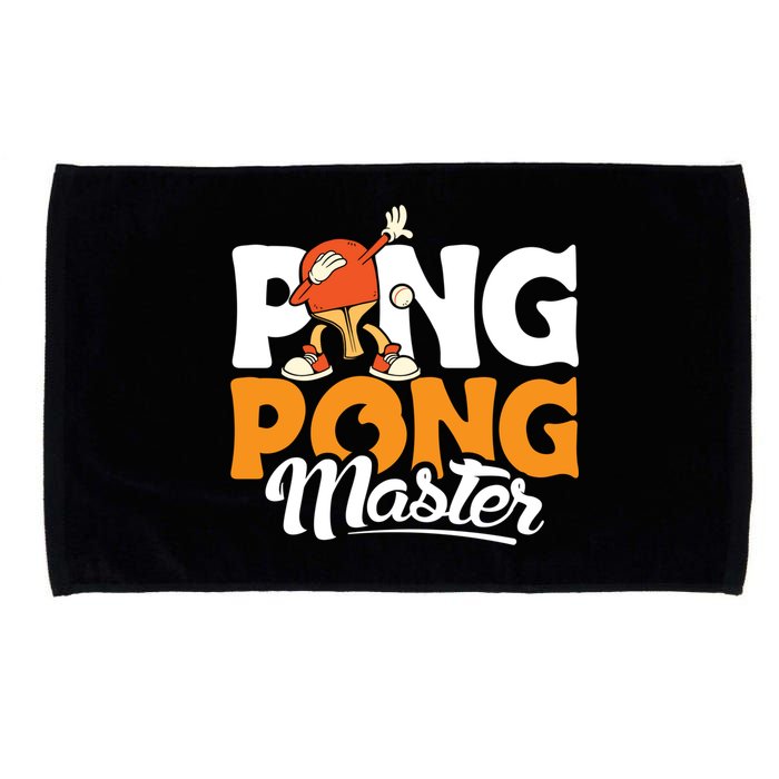 Cool Ping Pong Master For Table Tennis And Ping Pong Cool Gift Microfiber Hand Towel