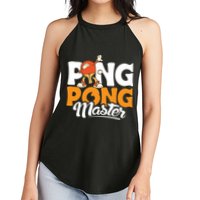 Cool Ping Pong Master For Table Tennis And Ping Pong Cool Gift Women's Perfect Tri Rocker Tank