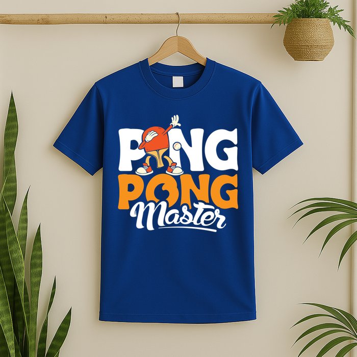 Cool Ping Pong Master For Table Tennis And Ping Pong Cool Gift T-Shirt