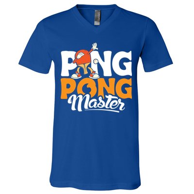 Cool Ping Pong Master For Table Tennis And Ping Pong Cool Gift V-Neck T-Shirt