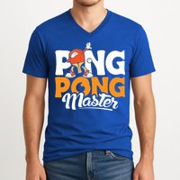 Cool Ping Pong Master For Table Tennis And Ping Pong Cool Gift V-Neck T-Shirt