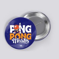 Cool Ping Pong Master For Table Tennis And Ping Pong Cool Gift Button