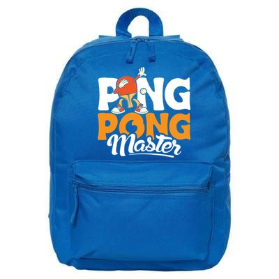 Cool Ping Pong Master For Table Tennis And Ping Pong Cool Gift 16 in Basic Backpack
