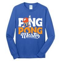 Cool Ping Pong Master For Table Tennis And Ping Pong Cool Gift Tall Long Sleeve T-Shirt