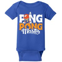 Cool Ping Pong Master For Table Tennis And Ping Pong Cool Gift Baby Bodysuit