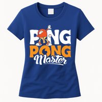 Cool Ping Pong Master For Table Tennis And Ping Pong Cool Gift Womens T-Shirt
