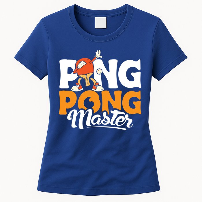 Cool Ping Pong Master For Table Tennis And Ping Pong Cool Gift Womens T-Shirt