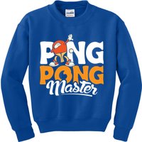 Cool Ping Pong Master For Table Tennis And Ping Pong Cool Gift Kids Sweatshirt
