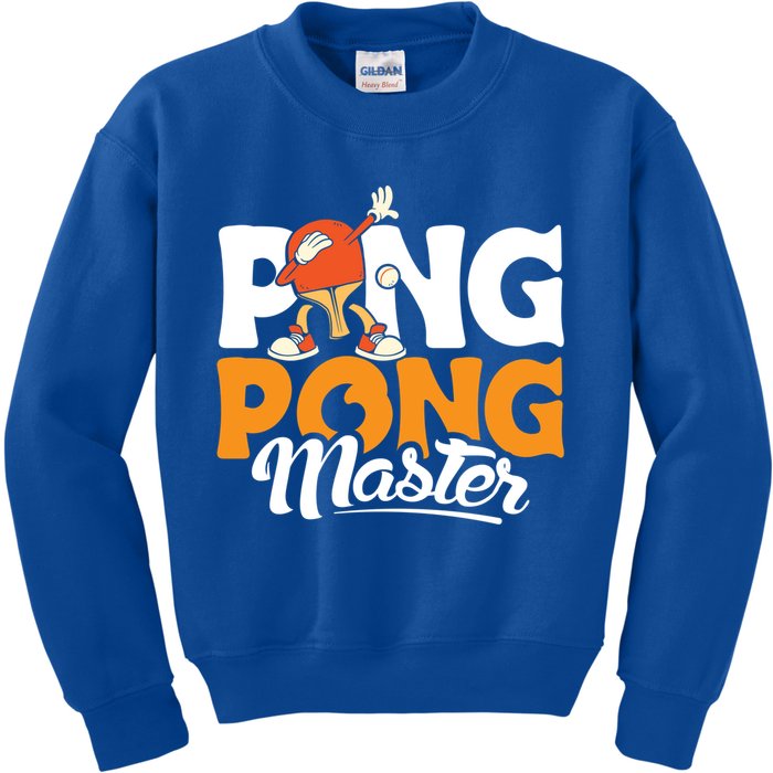 Cool Ping Pong Master For Table Tennis And Ping Pong Cool Gift Kids Sweatshirt