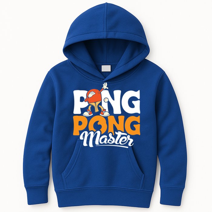 Cool Ping Pong Master For Table Tennis And Ping Pong Cool Gift Kids Hoodie