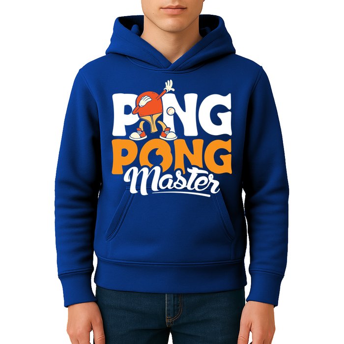 Cool Ping Pong Master For Table Tennis And Ping Pong Cool Gift Kids Hoodie