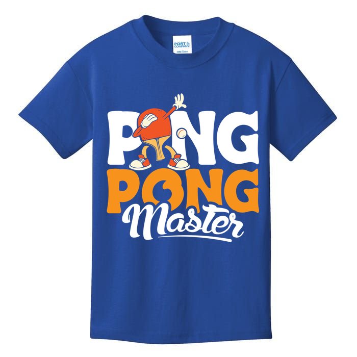 Cool Ping Pong Master For Table Tennis And Ping Pong Cool Gift Kids T-Shirt