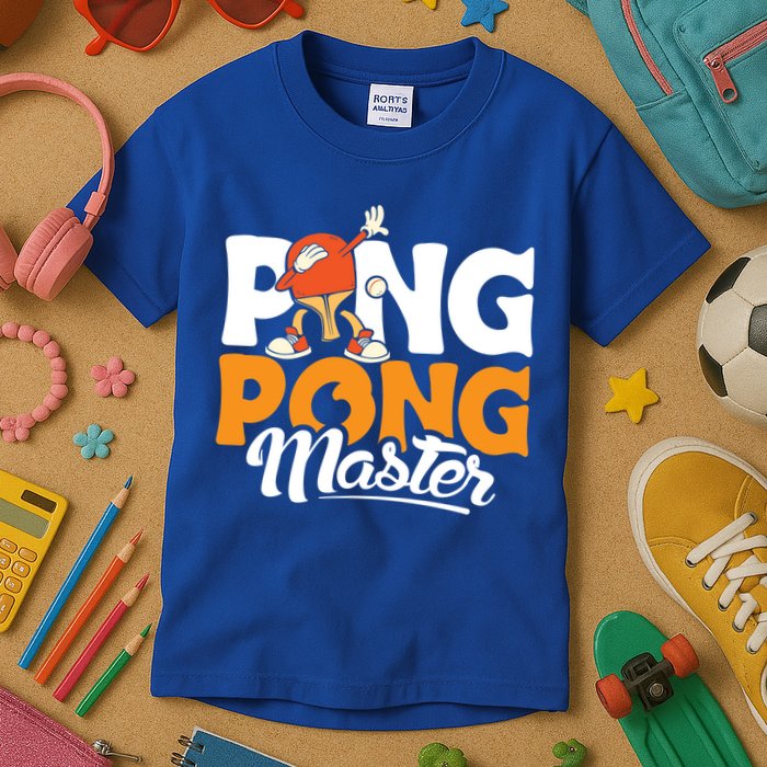 Cool Ping Pong Master For Table Tennis And Ping Pong Cool Gift Kids T-Shirt