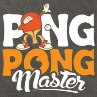 Cool Ping Pong Master For Table Tennis And Ping Pong Cool Gift Cotton Canvas Backpack