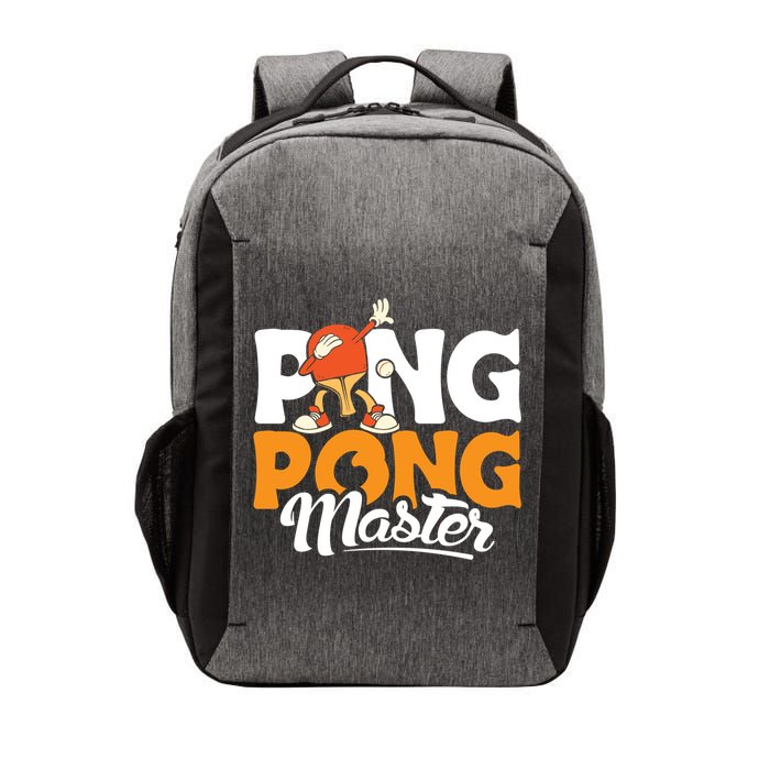 Cool Ping Pong Master For Table Tennis And Ping Pong Cool Gift Vector Backpack