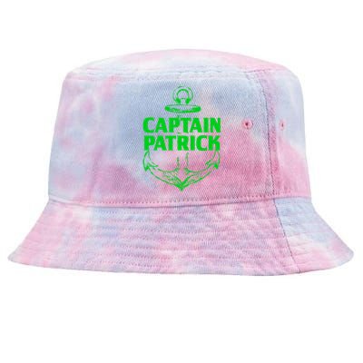 Captain Patrick Personalized Name Custom Nickname Boating Gift Tie-Dyed Bucket Hat